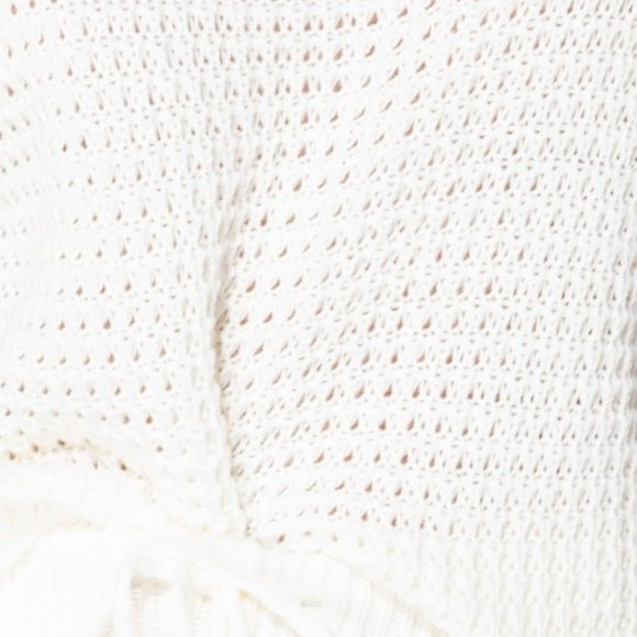 Dressed to Chill Cream Basket Weave Sweater Top - Picture 9 of 12